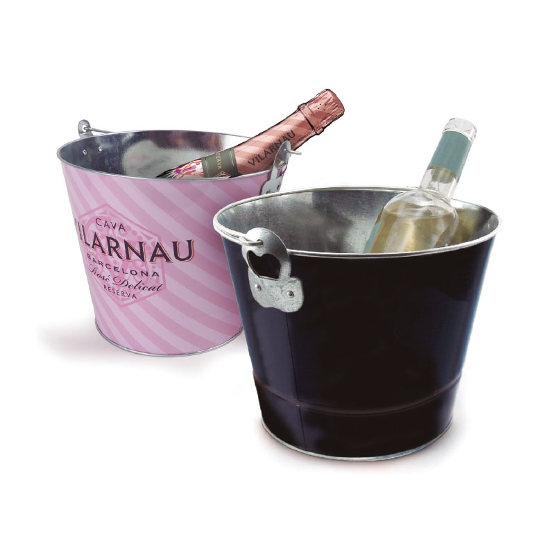 Metallic Ice Bucket