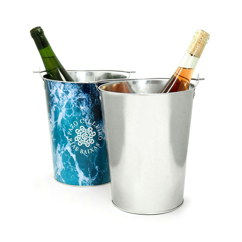 Metallic Slim Ice Bucket
